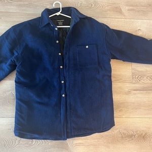 Women’s Blue lined jacket.
